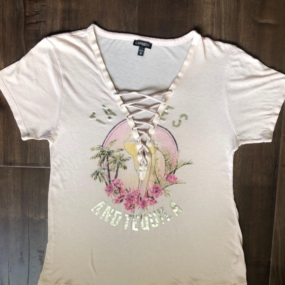 Express Lace Up Top
